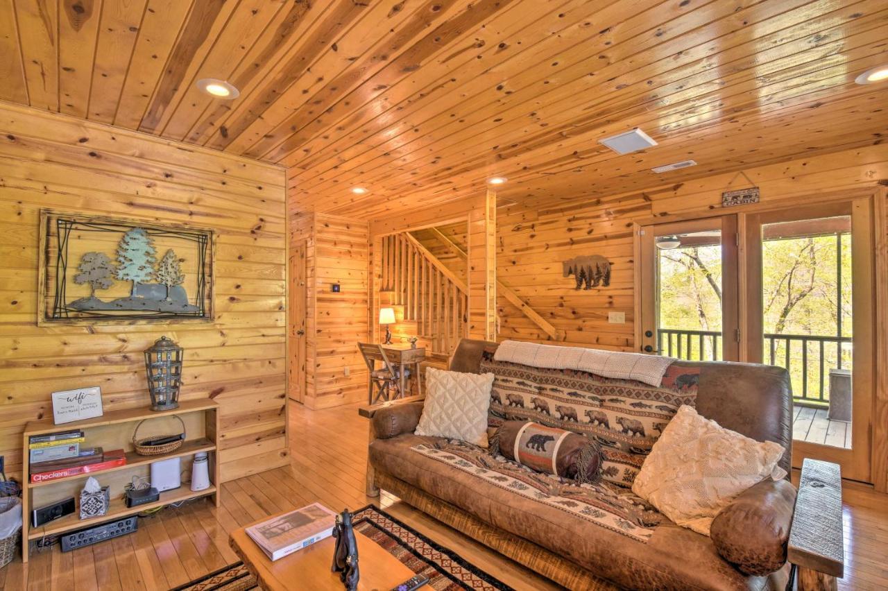Cozy Hiawassee Cabin With Fire Pit And Mtn Views! Exterior foto