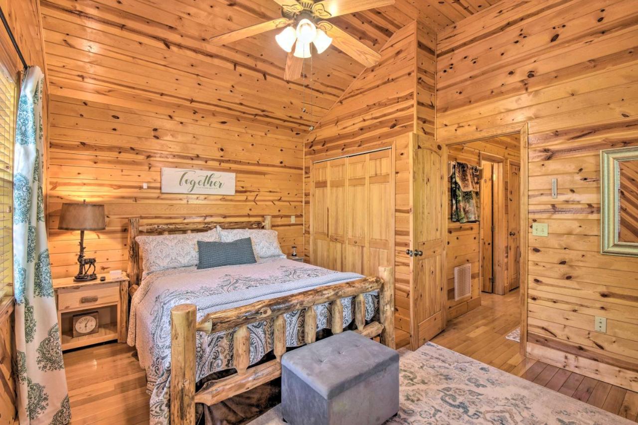 Cozy Hiawassee Cabin With Fire Pit And Mtn Views! Exterior foto